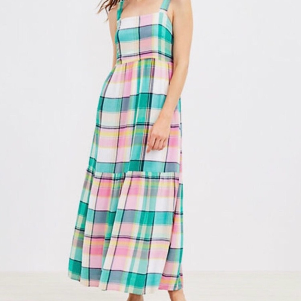 LOFT Maxi dress with pockets - NWT!